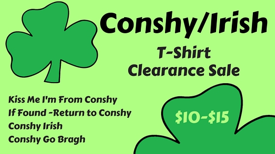 Conshy-Irish T-Shirt Sale