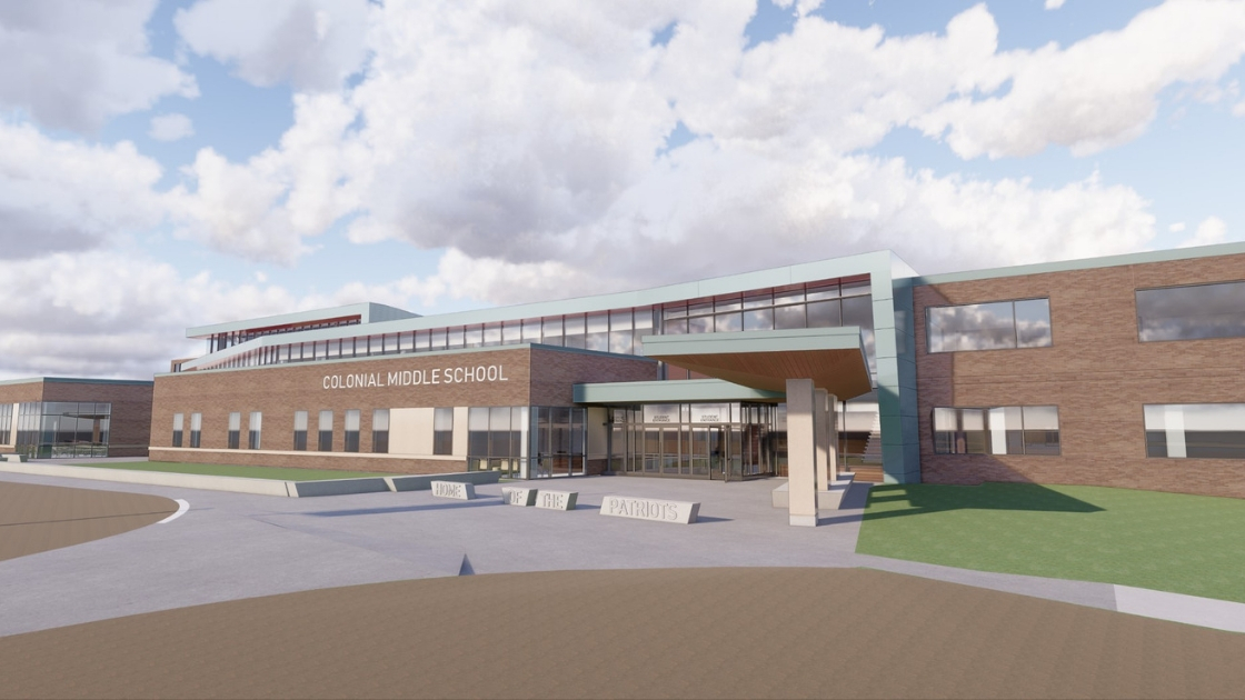 Colonial Middle School (CMS) Building Project Update - MoreThanTheCurve