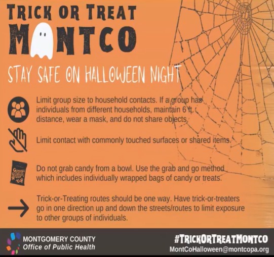 Montgomery County offers guidance on a safe Halloween MoreThanTheCurve