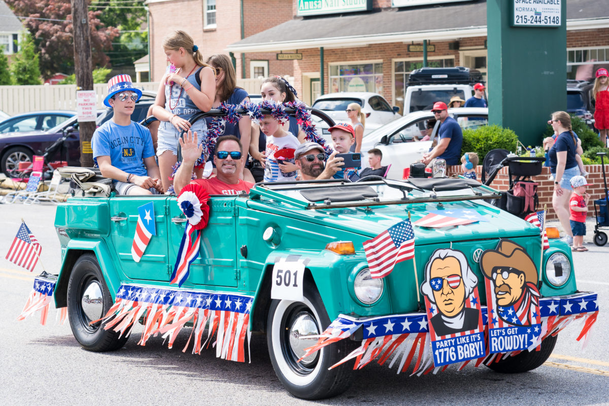 Photo gallery from Whitemarsh's annual 4th of July Parade