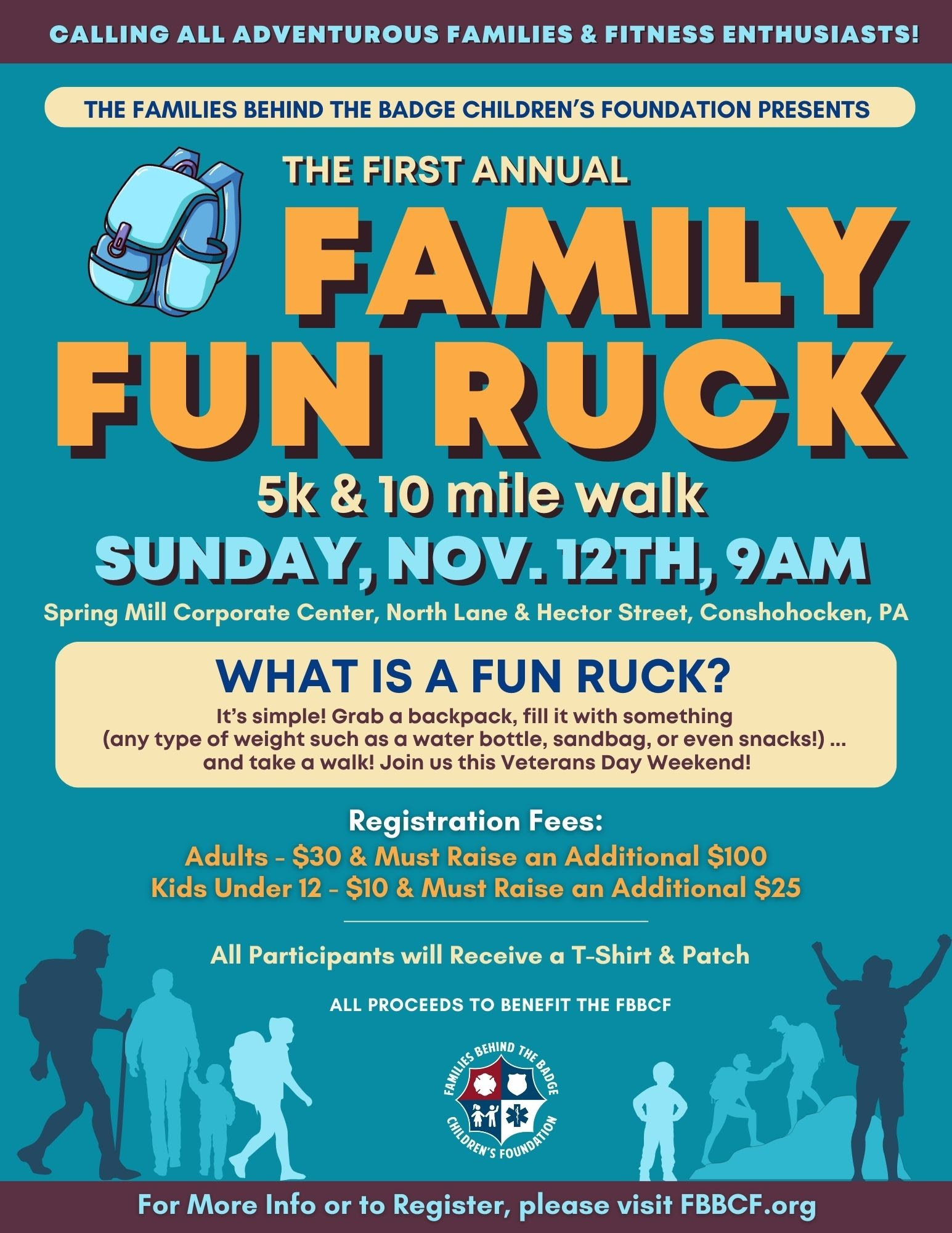 Family Fun Ruck in Conshohocken MoreThanTheCurve