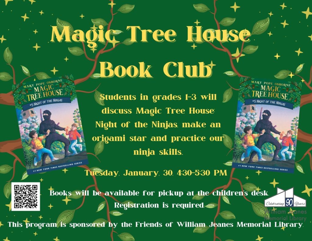 Magic Tree House Book Club – Night of the Ninjas - MoreThanTheCurve