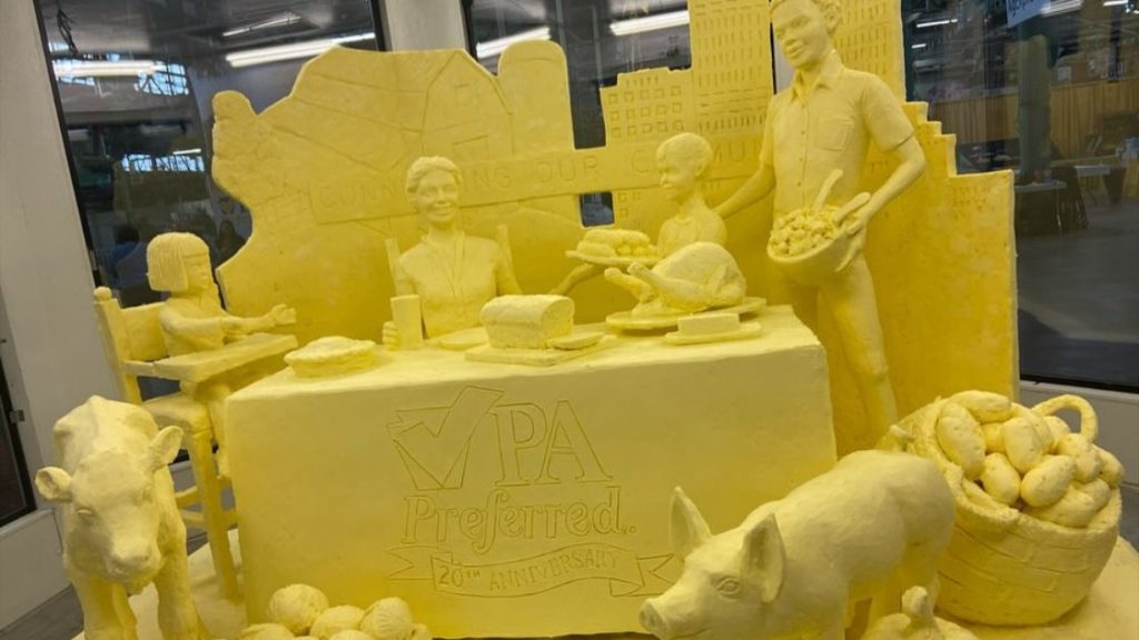 Conshohocken artists debut butter sculpture at PA Farm Show