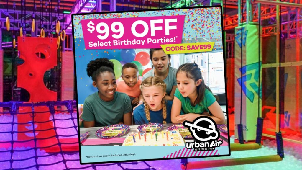 Save 99 On Your Birthday Party at Urban Air in East Norriton